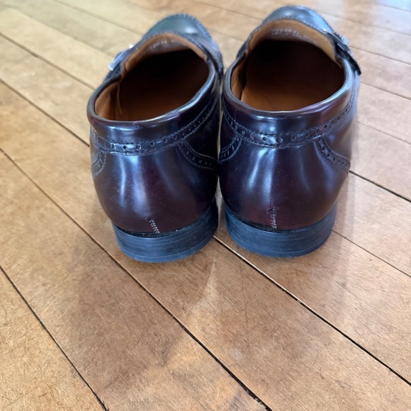 VTG Bass Mens Pendant Loafer Sz 10.5 M Leather Kiltie Preppy Old Money Academia